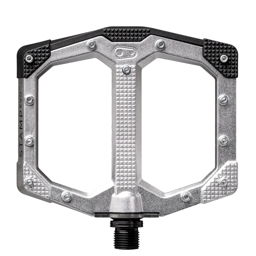 CRANKBROTHERS STAMP EVO Små flade pedaler Sølv