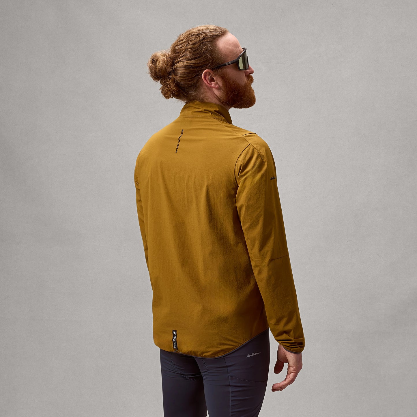Brązowa kurtka ENDURA ALLTRACK RIDE PACKABLE Jacket