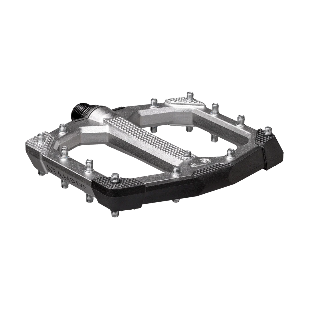 CRANKBROTHERS STAMP EVO Små flade pedaler Sølv