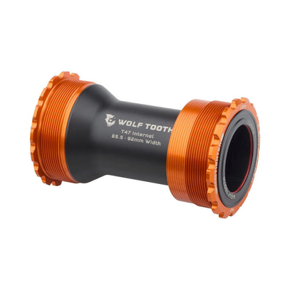 Boitier de Pédalier WOLFTOOTH T47i Interne 29mm SRAM DUB Orange