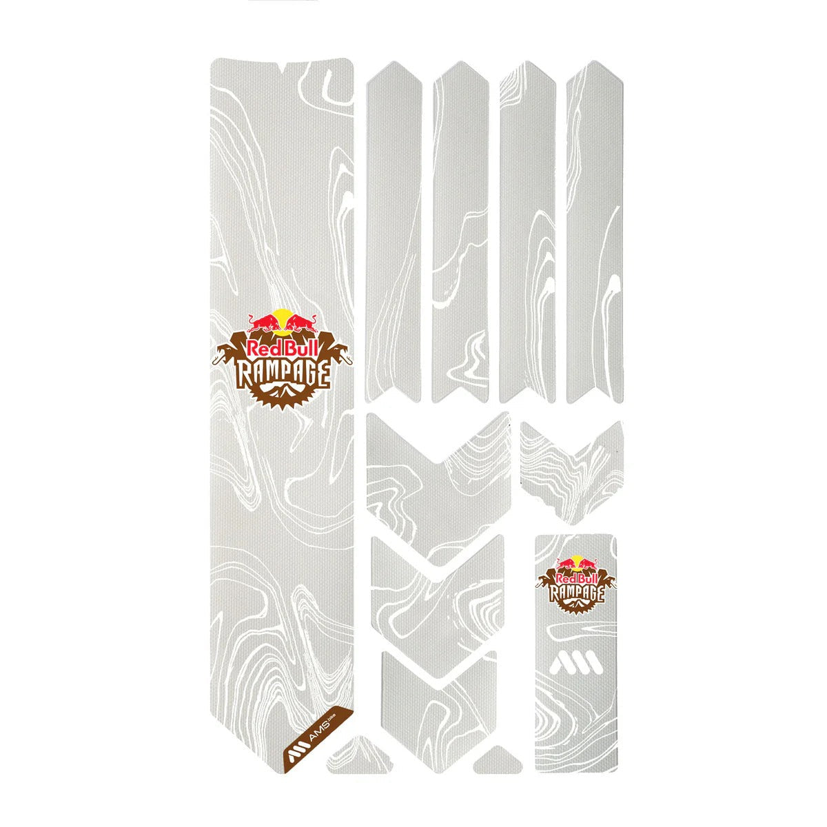 Protection Adhésive pour Cadre ALL MOUNTAIN STYLE EXTRA Red Bull Rampage Ridgeline Blanc