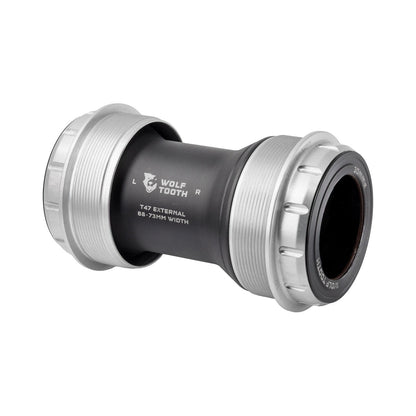 Boitier de Pédalier WOLFTOOTH T47 Externe 24mm Raw Silver