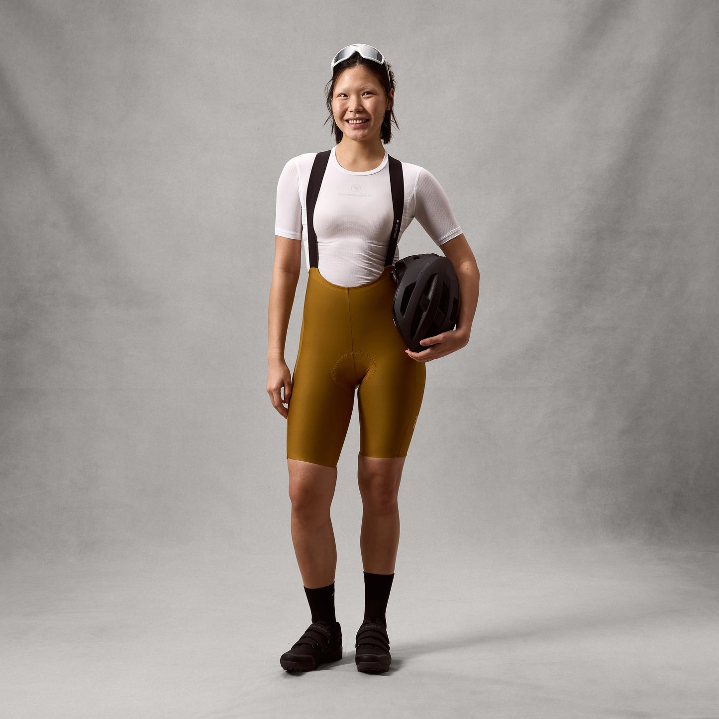 Bronze ENDURA ALLTRACK RIDE Bib Short til kvinder