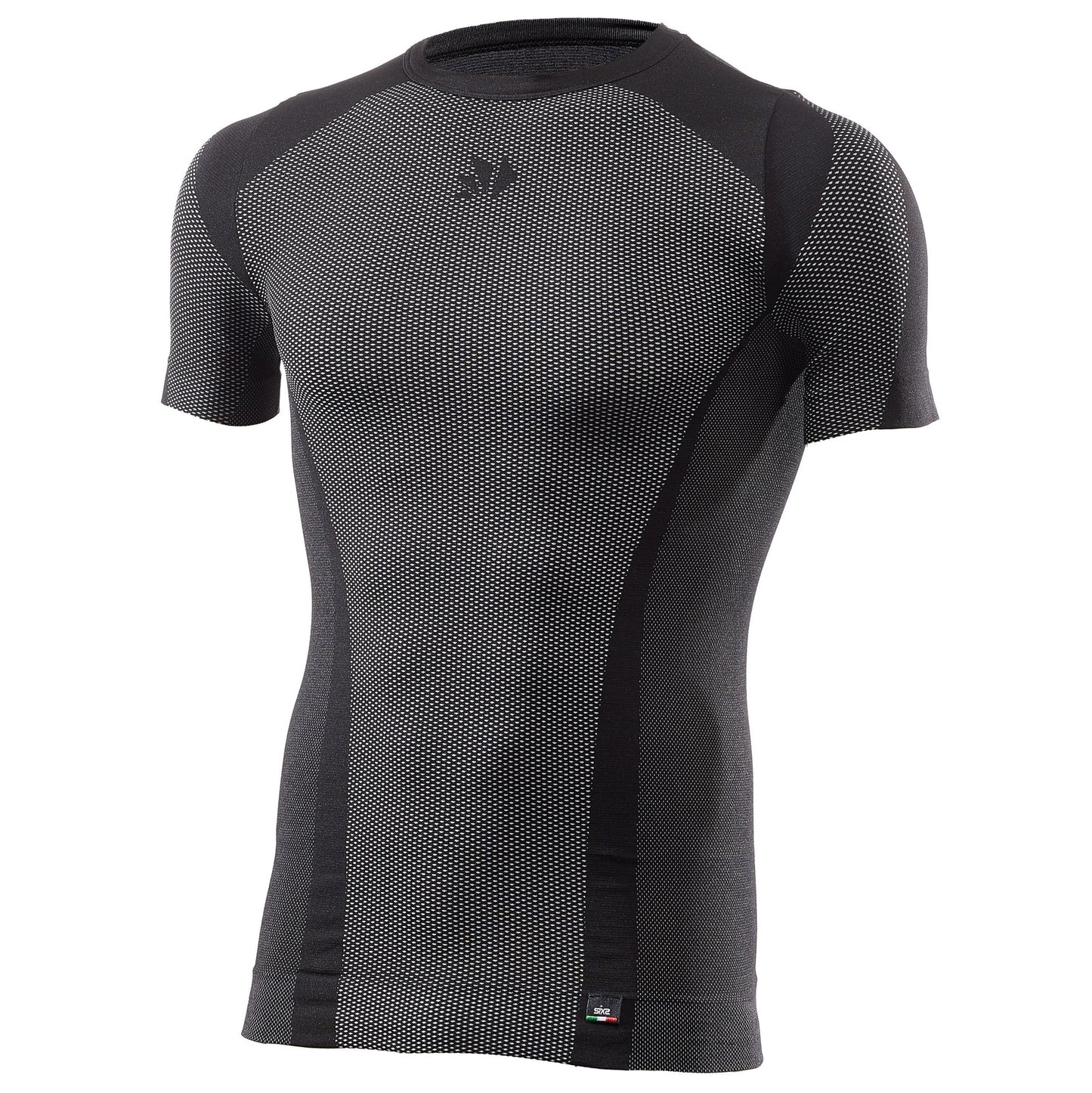 SIXS TS1 V2 kortærmet undertøj Carbon Black