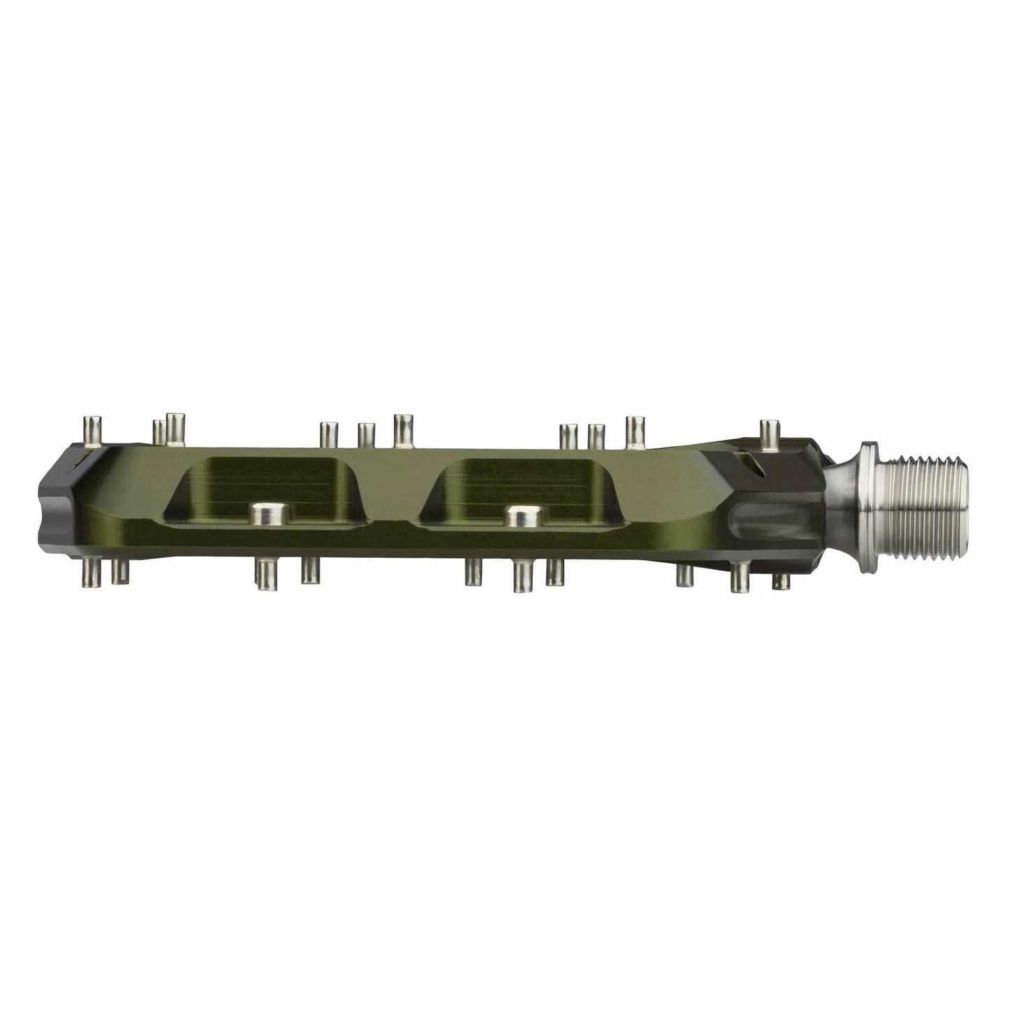 Ploché pedály WOLF TOOTH WAVEFORM Large Olive