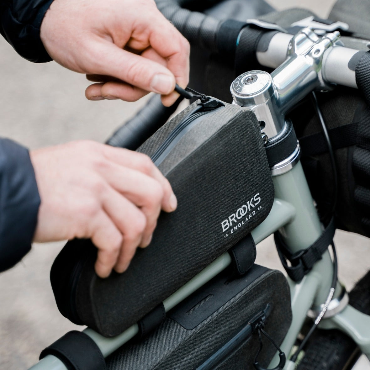 Sacoche de Cadre BROOKS SCAPE 0.9L Vert