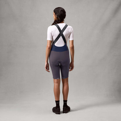 Cuissard Court à Bretelles ENDURA ALLTRACK RIDE Femme Carbon Gris