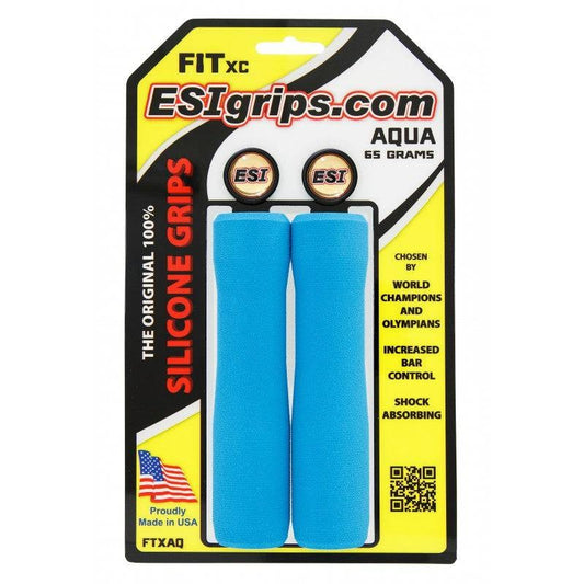 Grips ESI FIT XC EXTRA CHUNKY/CHUNKY COMBO 130 mm Bleu