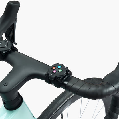 WAHOO KICKR CORE V2 ZWIFT ONE — Commandes Click montées sur le cintre, vélo non inclus