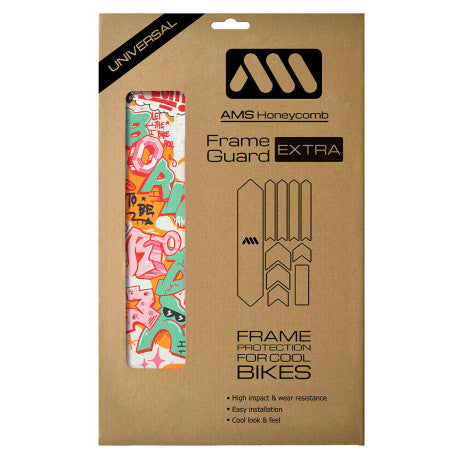 Protection Adhésive pour Cadre ALL MOUNTAIN STYLE EXTRA Born to Be Rider Rouge