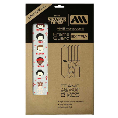 Protection Adhésive pour Cadre ALL MOUNTAIN STYLE EXTRA Stranger Things 8bit Transparent