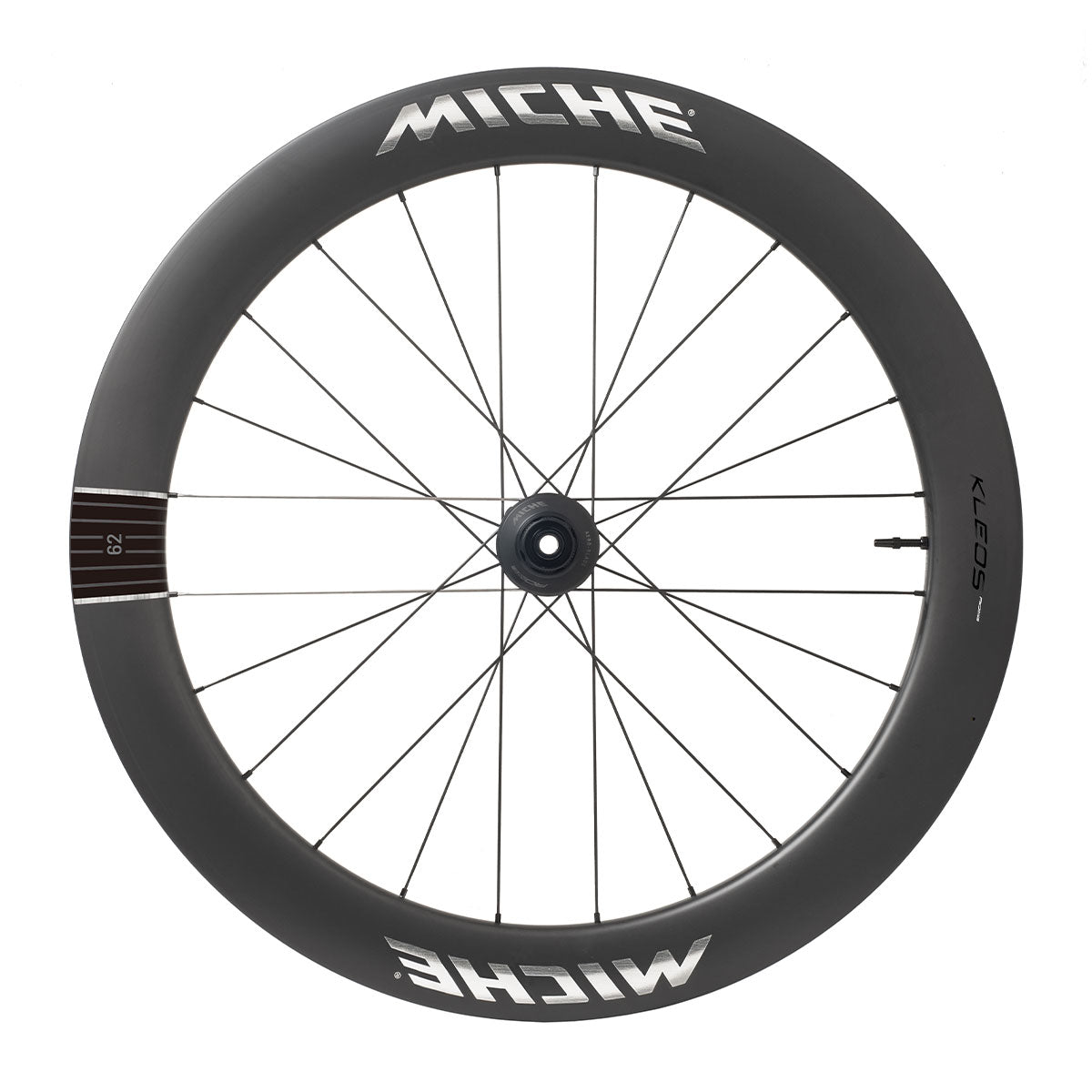 Paire de Roues MICHE KLEOS RD DX62 Tubeless Ready (Center Lock) Team Edition