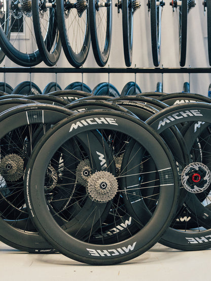 Paire de Roues MICHE KLEOS RD DX62 Tubeless Ready (Center Lock) Team Edition