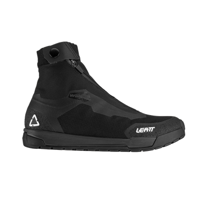 Chaussures VTT HIVER LEATT HYDRADRI 7.0 FLAT PEDALS Noir — profil extérieur