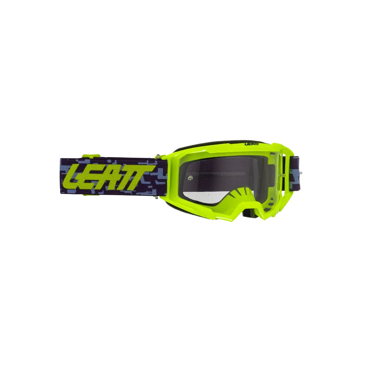 Masque LEATT VIZION 3.5 Argon Fluo Écran Transparent