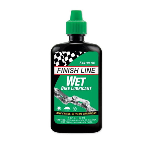 FINISH LINE WET LUBE Mazivo na řetězy - extrémní podmínky (120 ml)