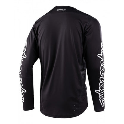 Maillot TROY LEE DESIGNS SPRINT ICON Manches Longues Noir