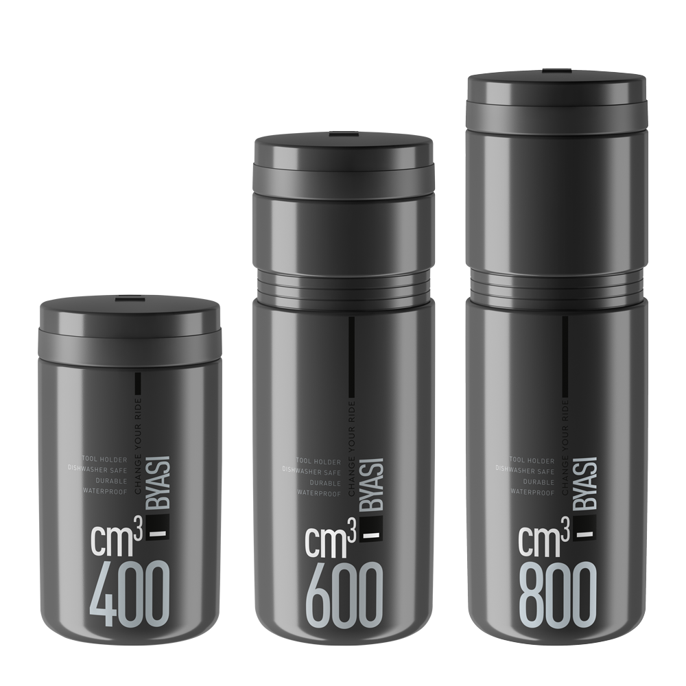 Bidon Porte Outils ELITE BYASI Noir/Gris