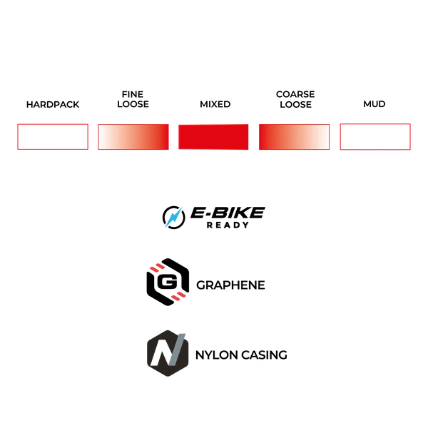 VITTORIA Mazza 29x2.4 Trail Graphene 2.0 Tubeless Ready Miękka opona w kolorze czarnym