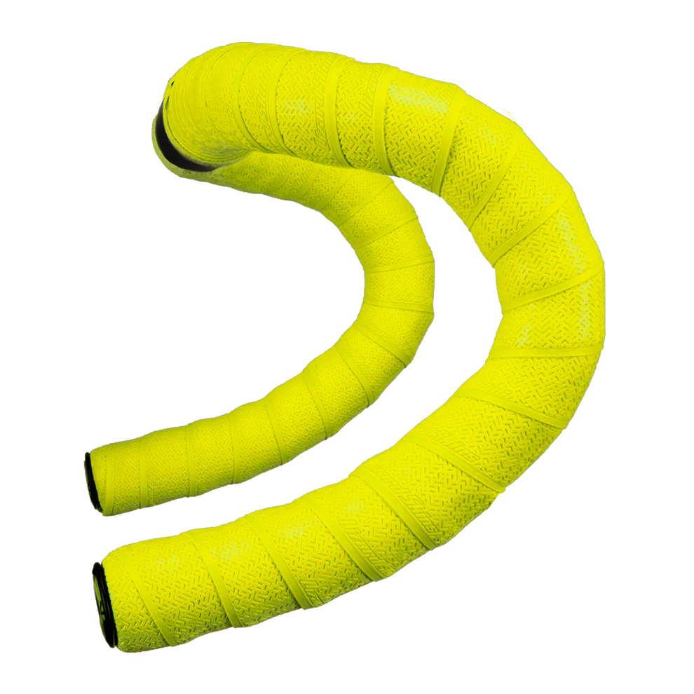 Taśma na kierownicę LIZARD SKINS V2 w kolorze fluorescencyjnym żółtym