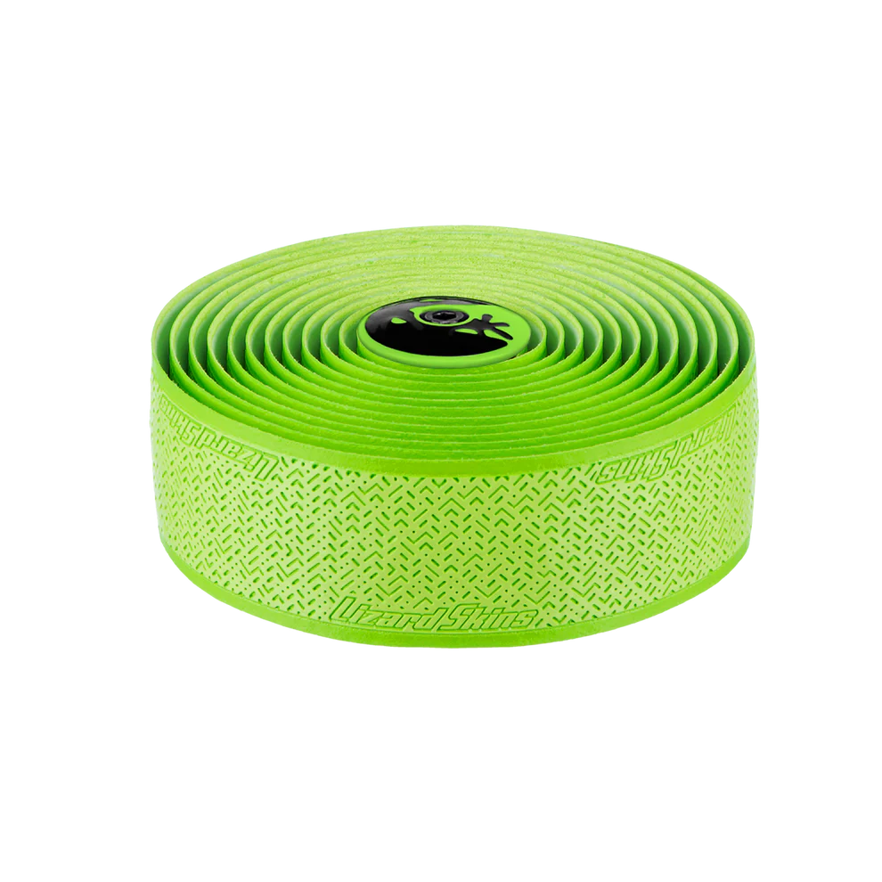Taśma na kierownicę LIZARD SKINS V2 w kolorze fluorescencyjnym zielonym
