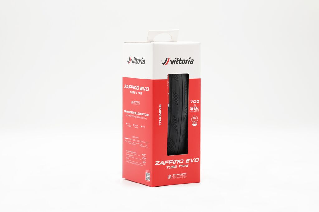 VITTORIA Zaffiro EVO V Graphene G2.0 700c TubeType Black-dæk