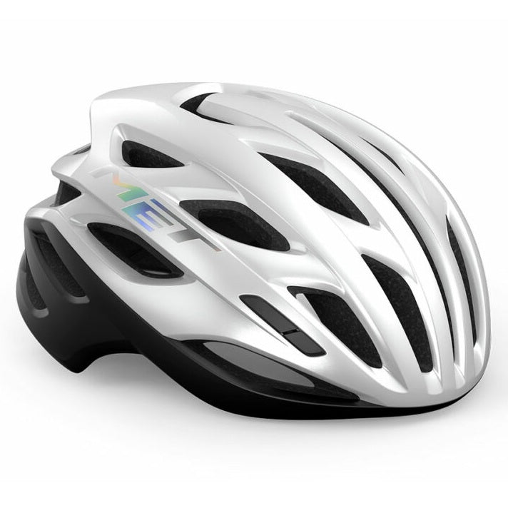Casque Route MET ESTRO MIPS Blanc Holographique Mat/Brillant