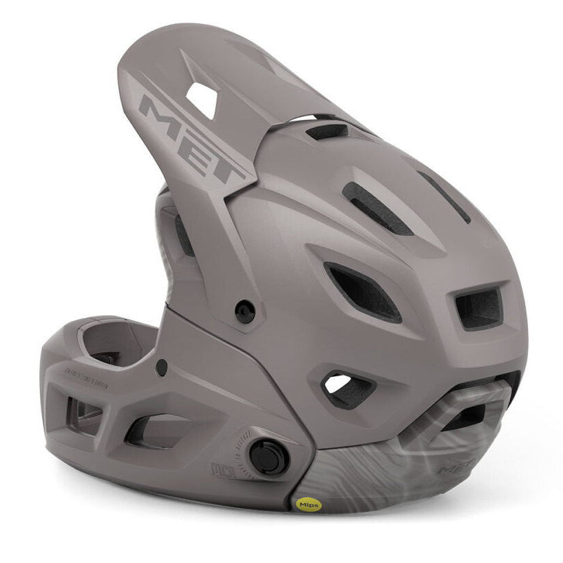 MET PARACHUTE MCR MIPS Beige MTB-hjelm