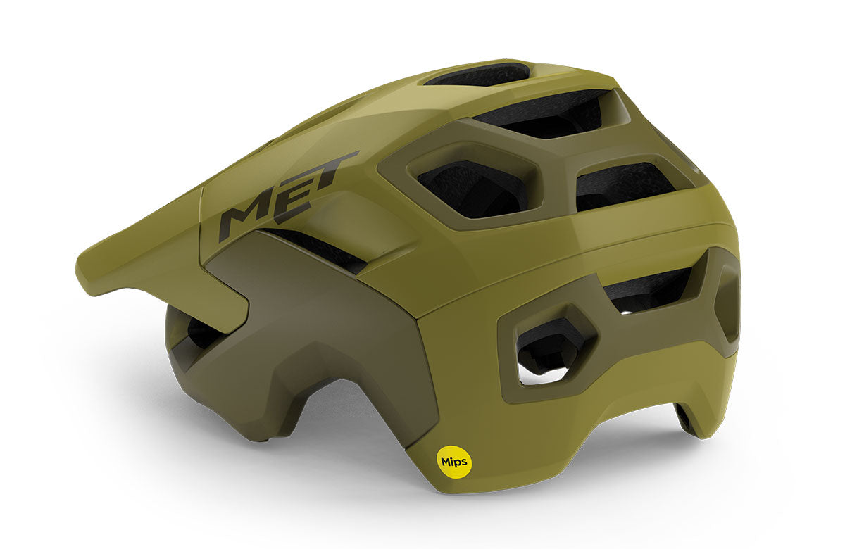MET REVO MIPS MTB-hjälm Blå/Grön