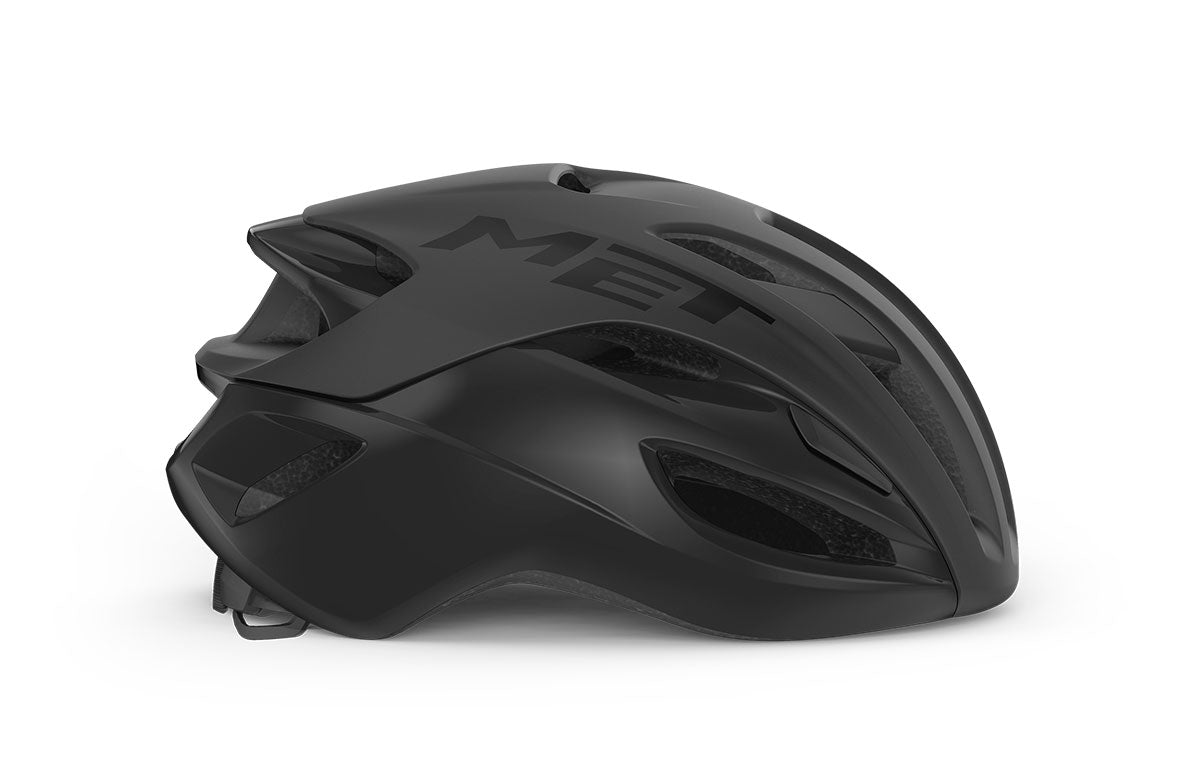 Kask szosowy MET RIVALE MIPS czarny matowy błyszczący