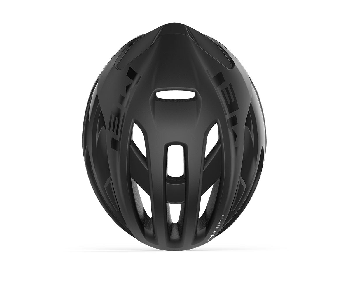 Kask szosowy MET RIVALE MIPS czarny matowy błyszczący