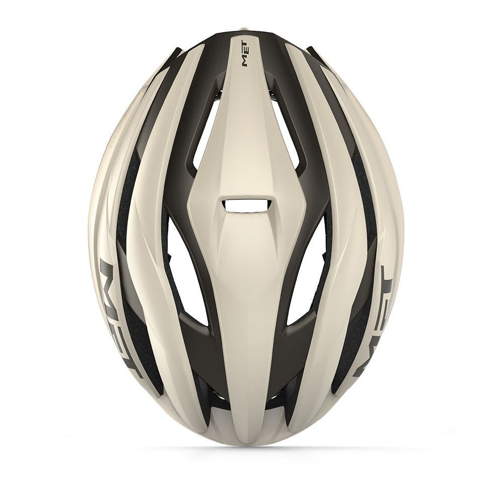 Casque Route MET TRENTA MIPS WAX Blanc Mat