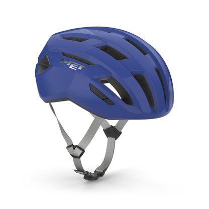 Casque Route MET VINCI MIPS Bleu Luminous Brillant