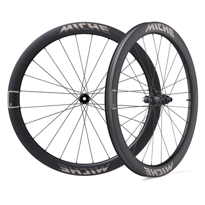 Paire de Roues MICHE GRAFF AERO 48 Tubeless Ready (Center Lock)