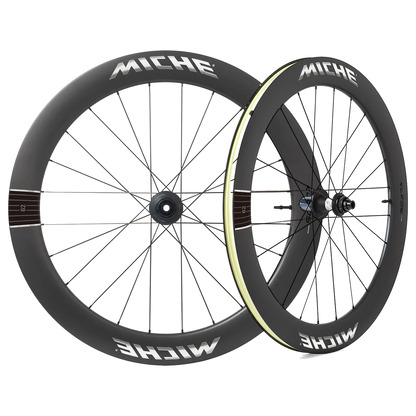 Paire de Roues MICHE KLEOS RD DX62 Tubeless Ready (Center Lock) Team Edition