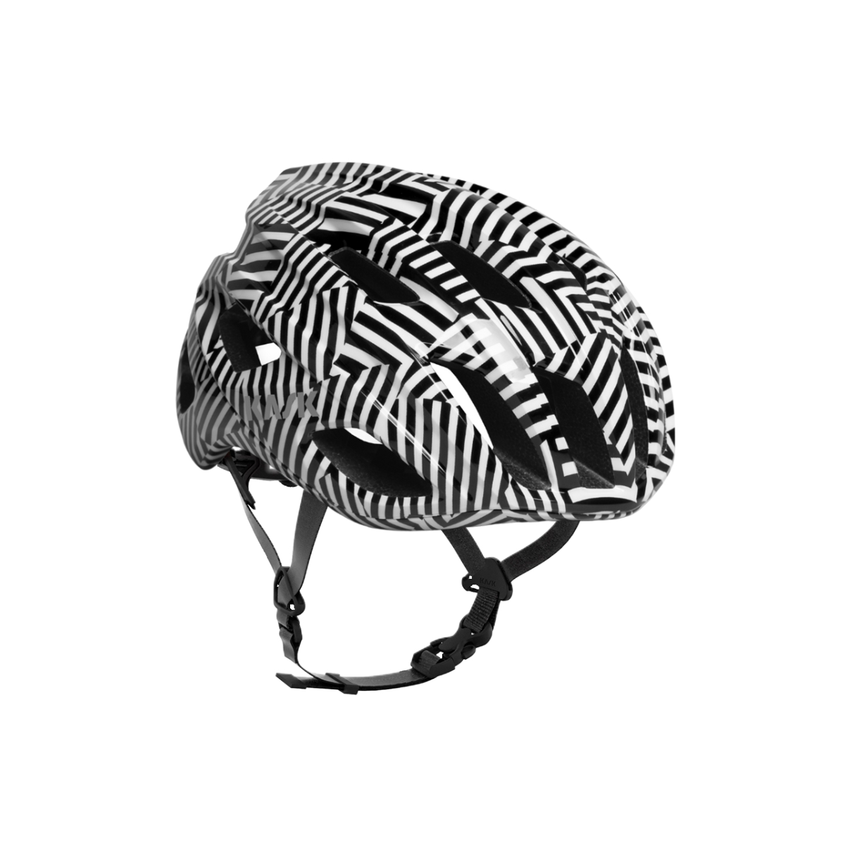 Casque Route KASK MOJITO CUBED CAMO Noir/Blanc