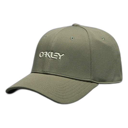 Casquette OAKLEY 6 PANEL STRETCH METALLIC Kaki