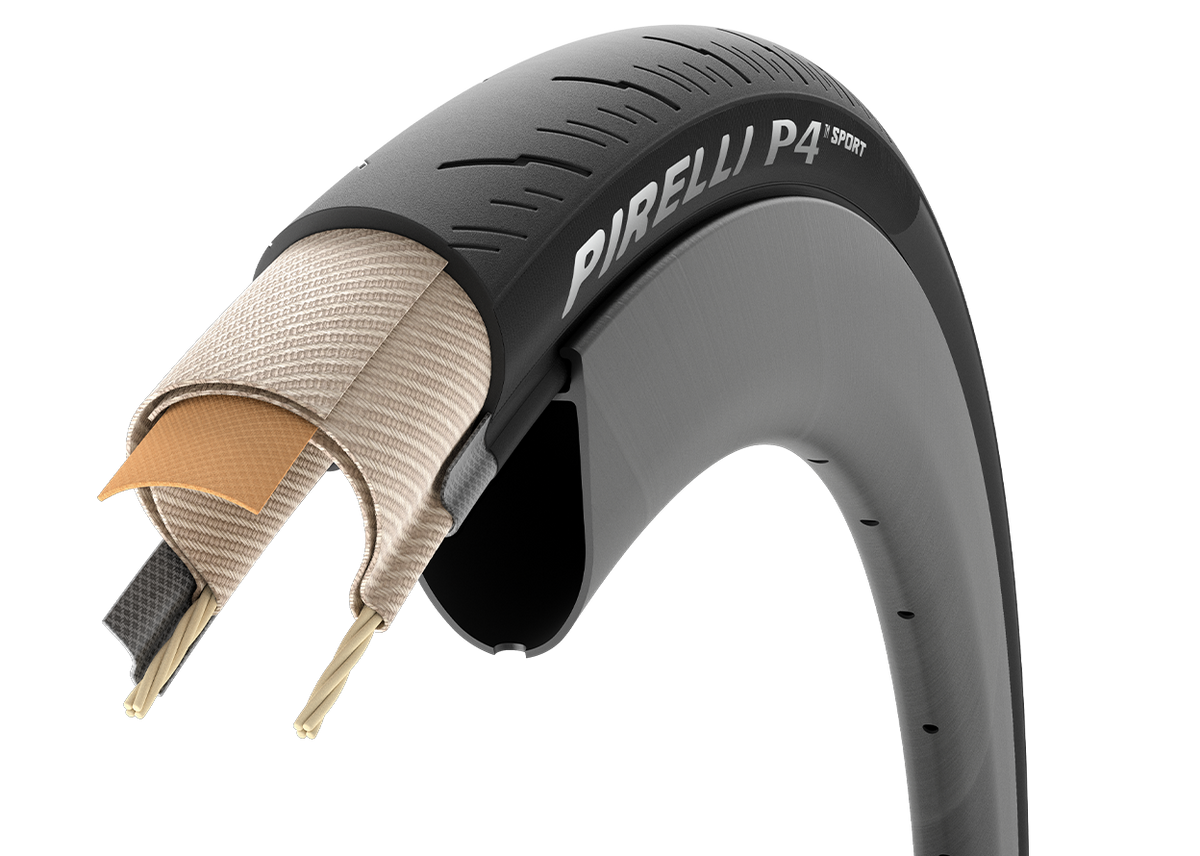 Pneu PIRELLI P4 SPORT TubeType Noir