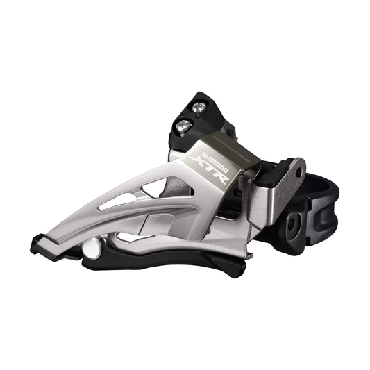 Dérailleur Avant SHIMANO XTR FD-M9025-L 11V — vue 1 sur fond blanc