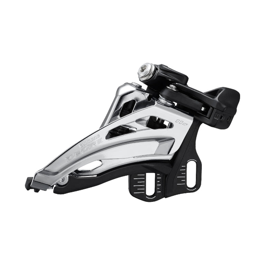 Dérailleur Avant SHIMANO DEORE FD-M5100-E 11V — vue 1 sur fond blanc