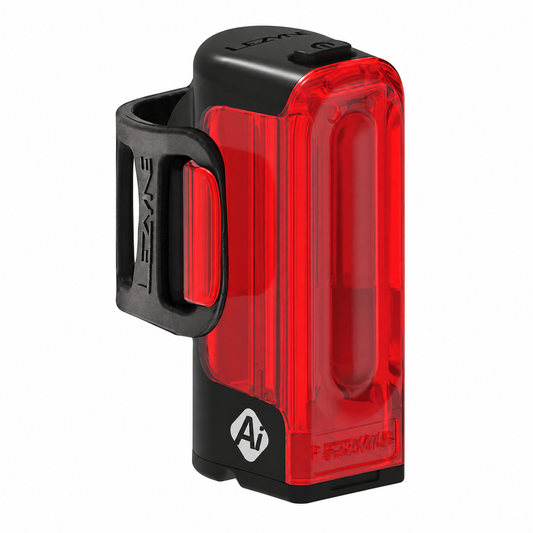 Éclairage Arrière LEZYNE STRIP PRO Ai ALERT 400+ — vue produit sur fond blanc