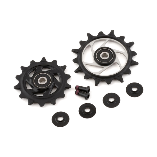Galets de Dérailleur Arrière 12V SRAM XX-SL T-TYPE EAGLE AXS / RED XPLR E1 — 11.7518.104.006 — photo de la pièce sur fond blanc