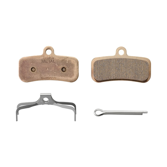 Plaquettes Métalliques SHIMANO D02S — vue principale