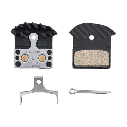 Plaquettes Métalliques SHIMANO J04C Ice Tech XTR/XT/SLX/Deore — vue principale