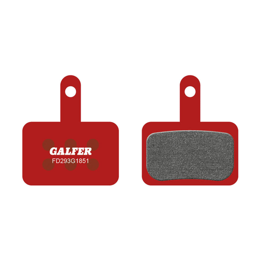 Plaquettes Semi-Métalliques GALFER ADVANCED Shimano B01S Deore Tektro — vue principale