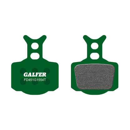 Plaquettes Semi-Métalliques GALFER PRO Formula Cura / Mega / The One / R0 / R1 / RX / RR1 / T1 / C1 — vue principale