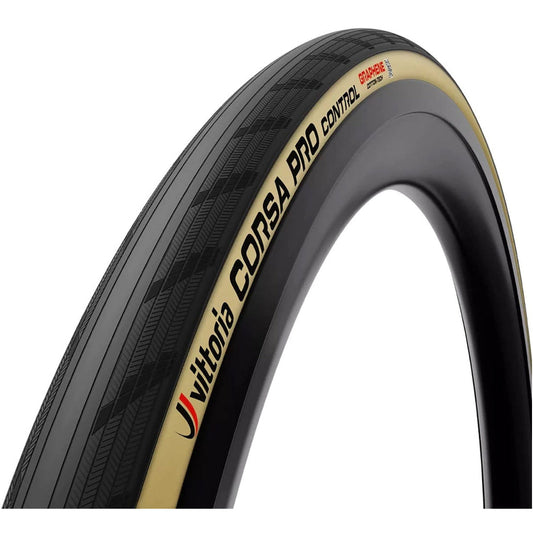 Pneu VITTORIA CORSA PRO CONTROL Graphene G2.0 700c Tubeless Ready Beige