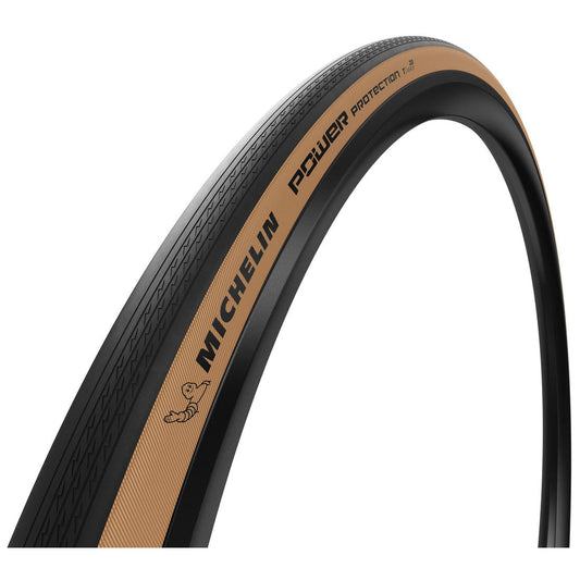 Pneu MICHELIN POWER PROTECTION Compétition Line 700c Tubeless Ready Beige