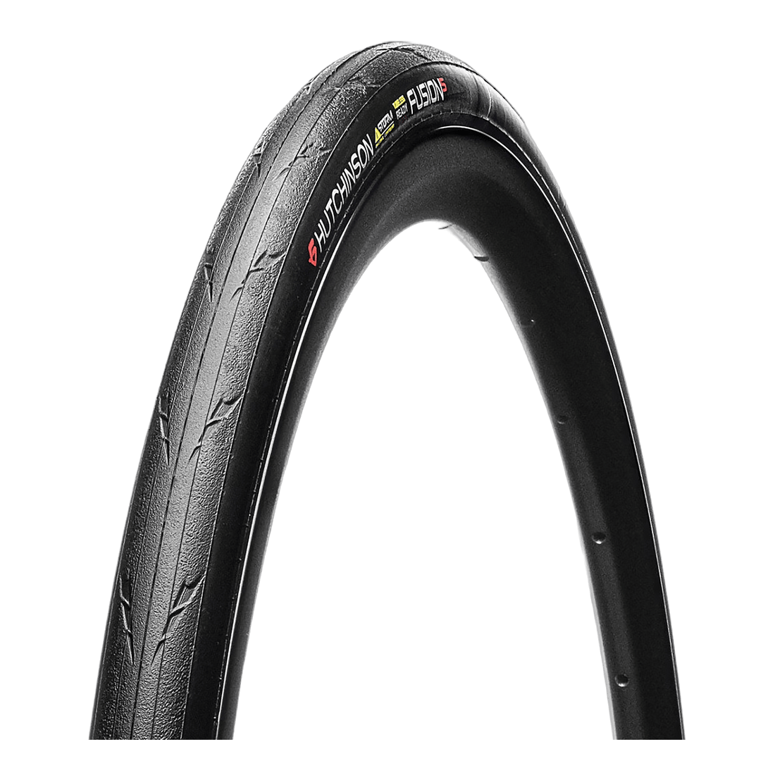 Pneu HUTCHINSON FUSION 5 PERFORMANCE ElevenStorm 700c TubeType Noir