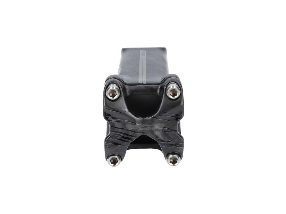 Potence FSA KFX Carbone -12° Gris — vue de face